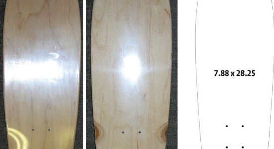 custom cruiser skateboard deck
